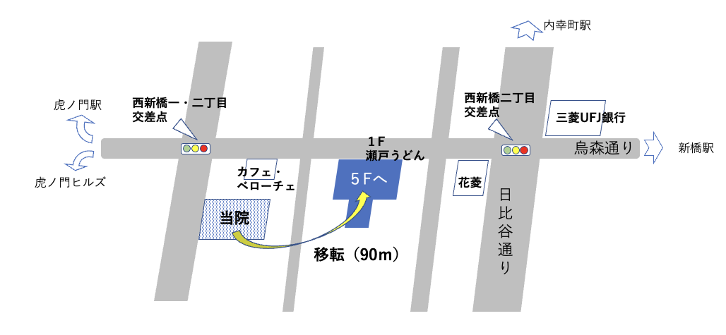 2021年9月24日 移転先周辺MAP